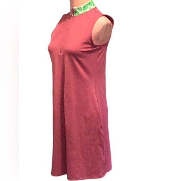 TOMMY BAHAMA NWT WOMENS PINK FLORAL COLLAR TENNIS GOLF DRESS SHORTS QUICK DRY - Picture 4 of 9